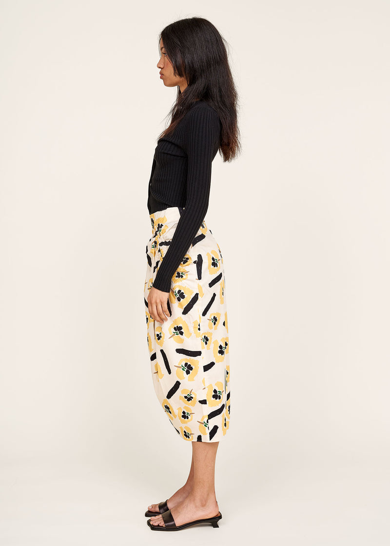 Karla Skirt Flower Print