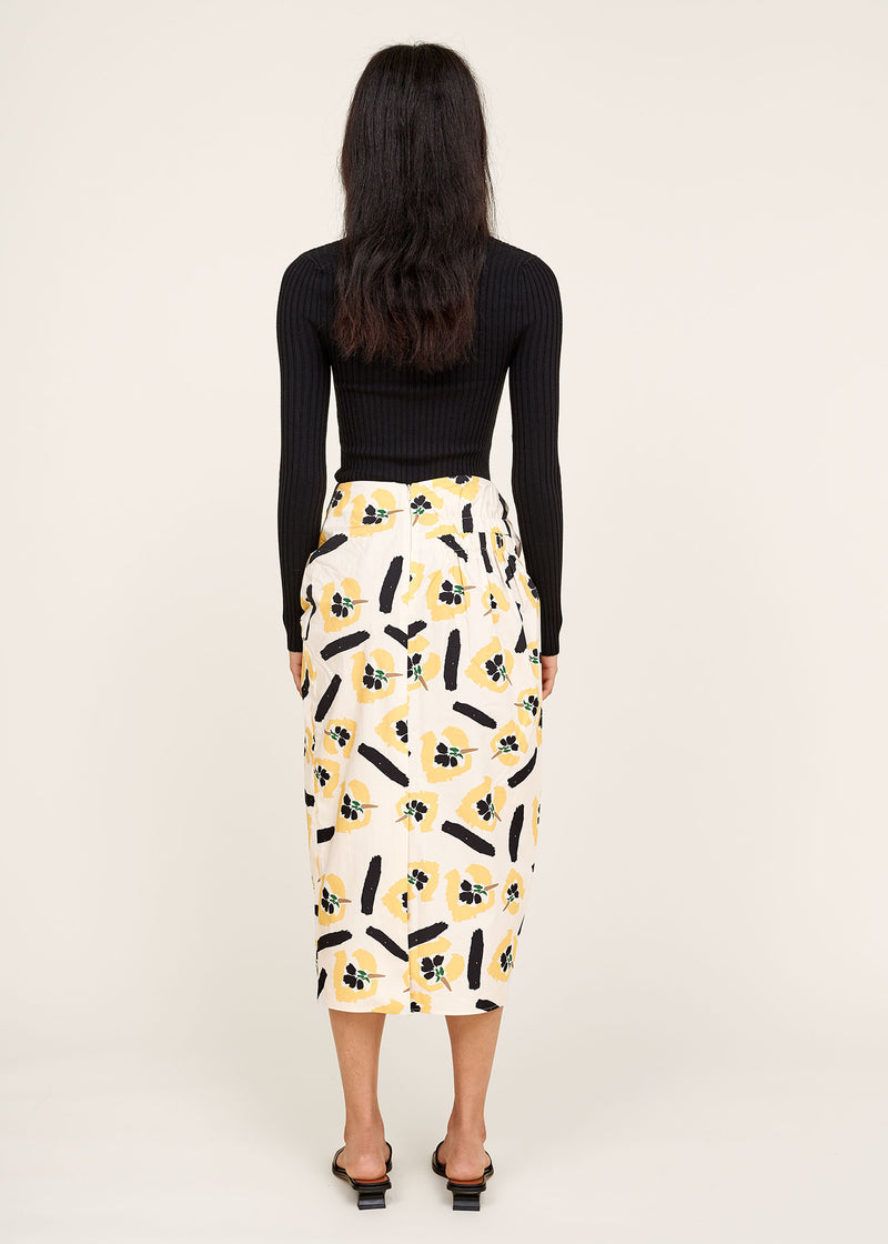 Karla Skirt Flower Print