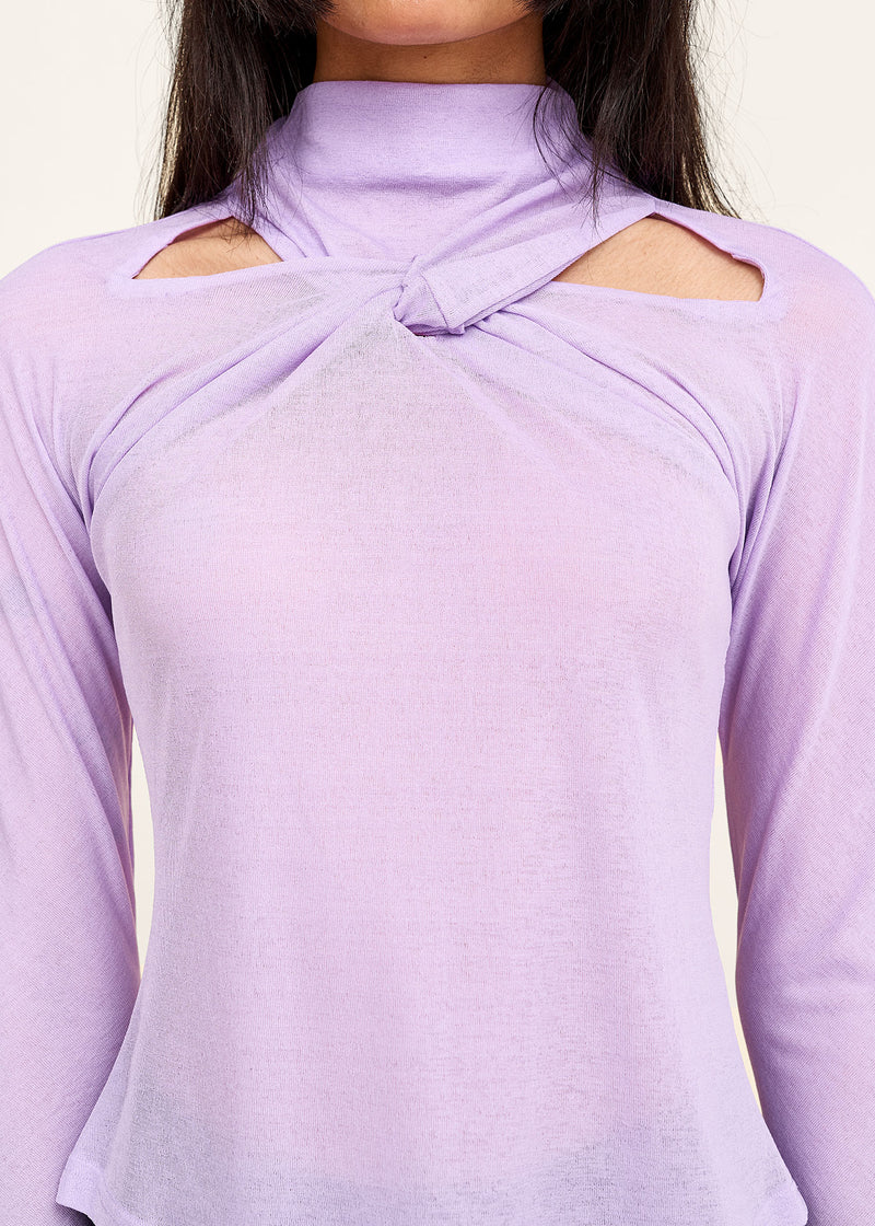 Maia Top Lilac