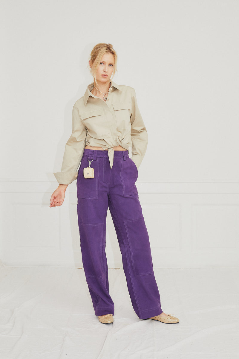 Rose Pants Lilac