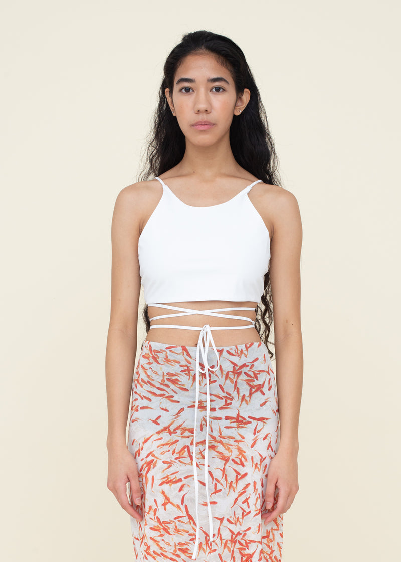 Goldfish Print Skirt