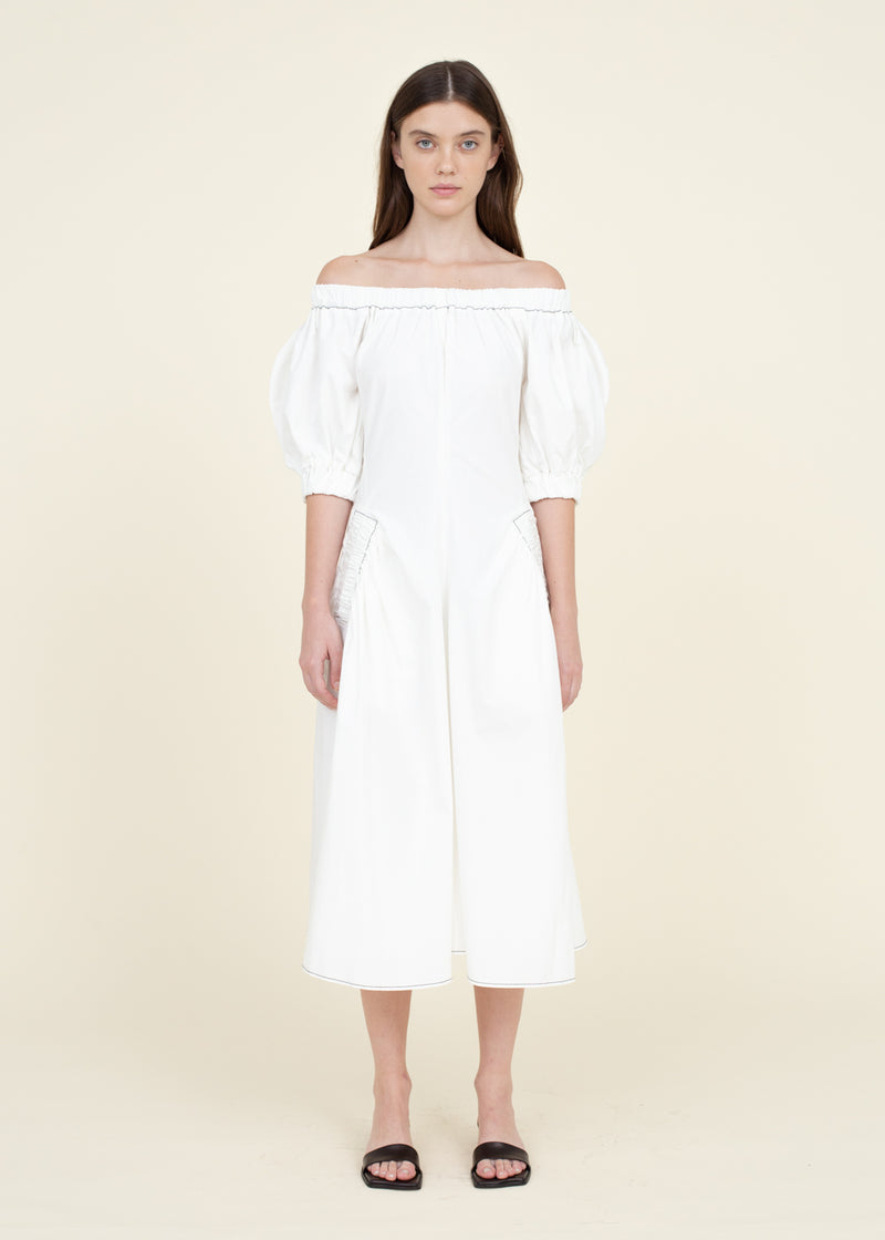 Maggie Dress Off-White