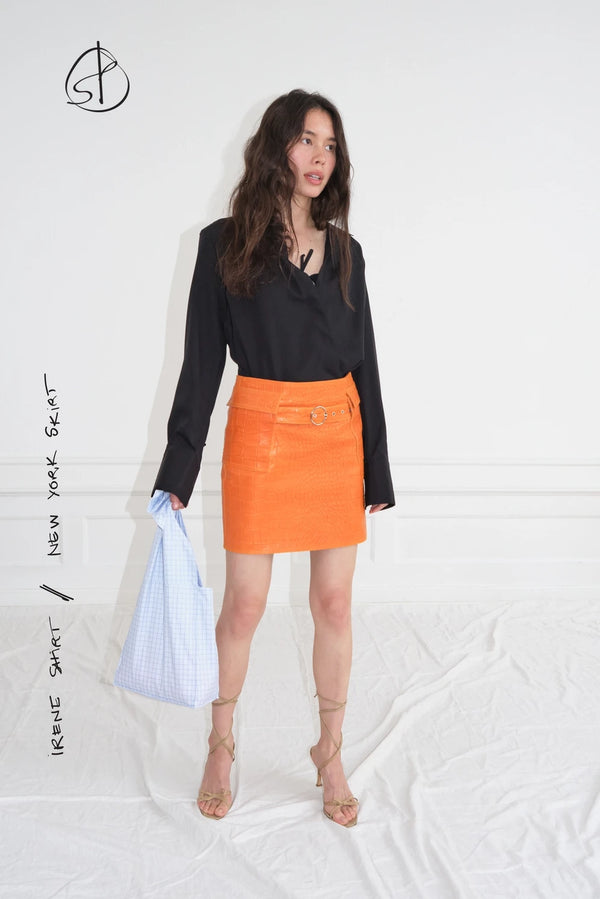 New York Skirt Tangerine