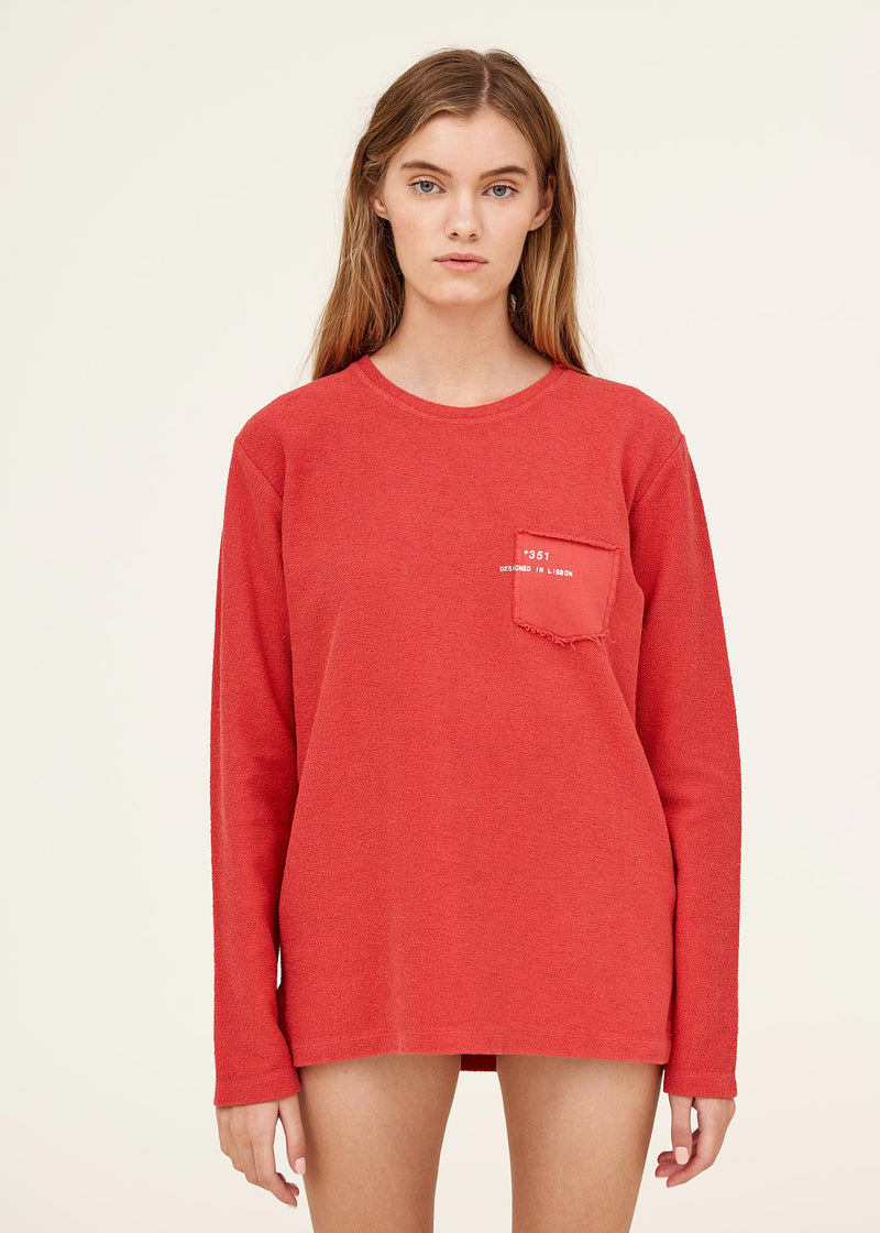 Coral Sweatshirt
