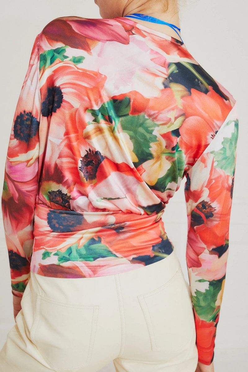 Astrid Top Flower – le'semer Astrid Top Flower – le'semer