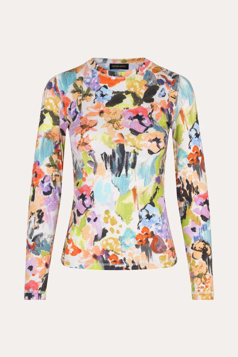 Juno Blouse Abstract Floral