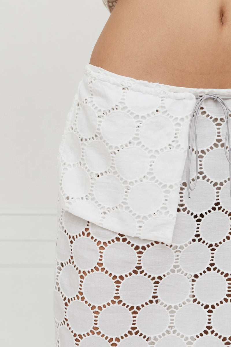 Meredith Skirt White