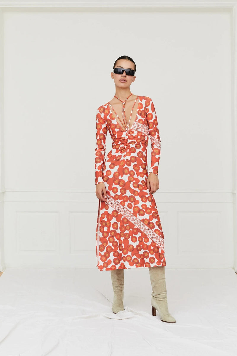 Nikola Dress Boheme Flower Print