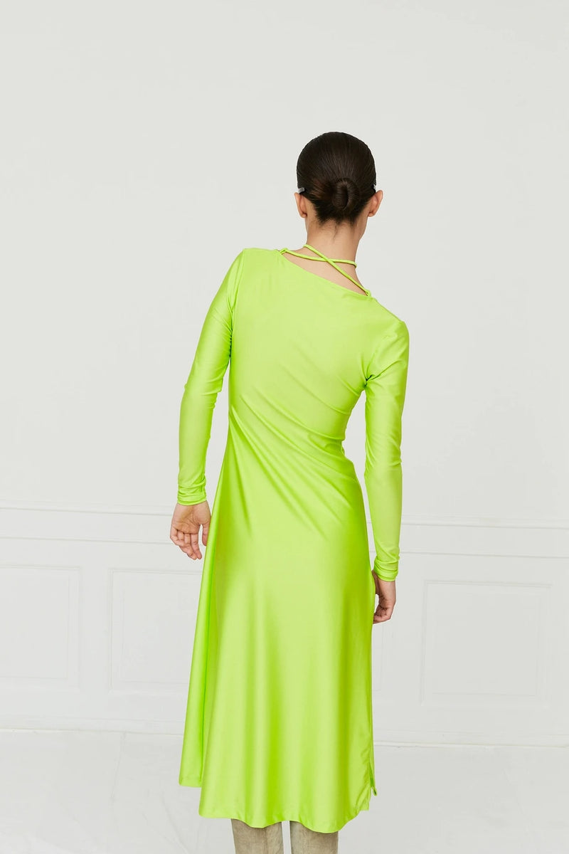 Nikola Dress Neon Green