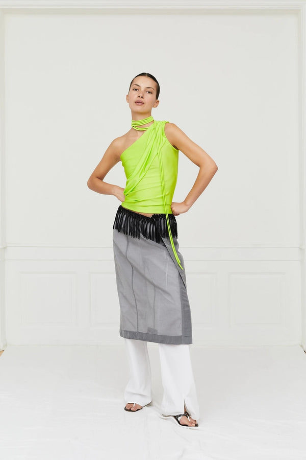 Phoebe Top Neon Green